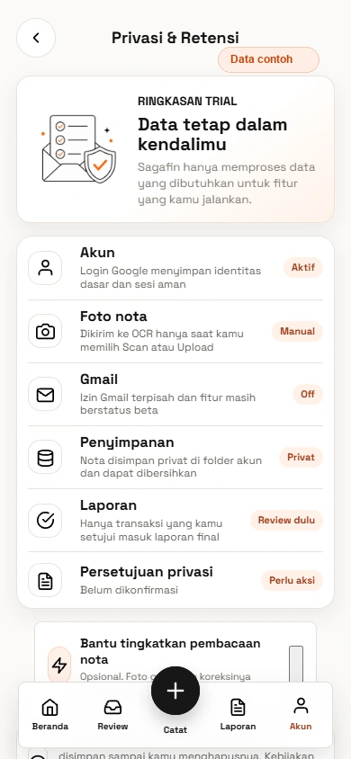 Layar privasi Sagafin